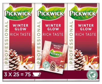 Produktbild von Pickwick Professional Wintergloed Tee, 75 Beutel, 150 g, aromatisierter Wintertee