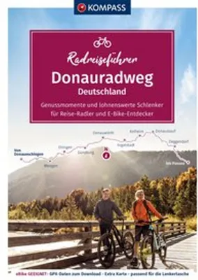 Produktbild von KOMPASS Radreiseführer Donauradweg Deutschland