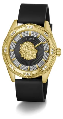 Produktbild von Guess Armbanduhr Herren Beast Gold/Schwarz GW1138G2