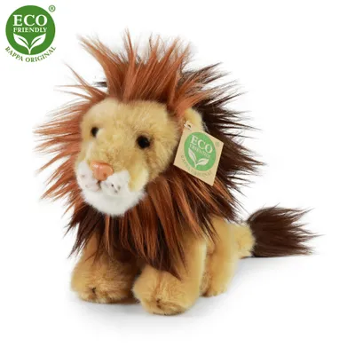 Immagine prodotto di RAPPA Leone seduto di peluche 18 cm ECO-FRIENDLY