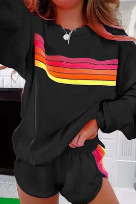 Produktbild von OMG Set für Frauen Yaatiruug schwarz XXL