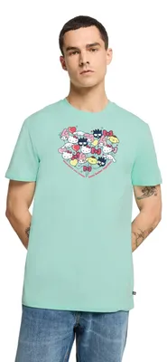 Produktbild von Spreadshirt Hello Kitty And Friends Ballons Männer Premium T-Shirt, 4XL, Mint