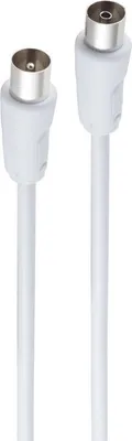 Produktbild von Antennenkabel, > 100 dB, weiß, 7,5m