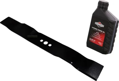 Immagine prodotto di coltello 46 CM McCulloch M46-140WR M46-190AWREX MBO018 + Olio Briggs&Stratton SAE30