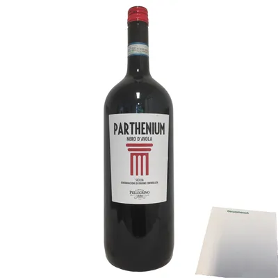 Produktbild von Cantine Pellegrino Parthenium "Nero D´Avola Sicilia (1,5L Flasche) + usy Block