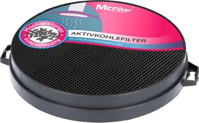 Produktbild von McFilter | Aktivkohlefilter passend für Constructa 00353121, Bosch/Neff DHZ5140, Bauknecht 481281718524, AEG 902979371/9, Filter für Dunstabzugshaube