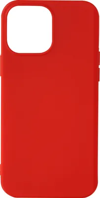 Produktbild von Avizar, Halbsteife Silikonhülle für Apple iPhone 13 Pro Max, Rot