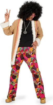 Produktbild von Hippie-Anzug mit langem Mantel, Größe:52