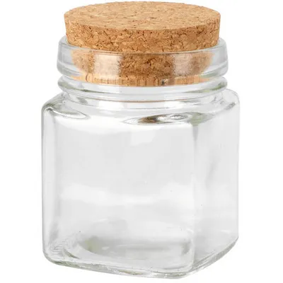 Produktbild von Vorratsglas transparent 160ml Set von 6 - Küchen Aufbewahrungsgläser