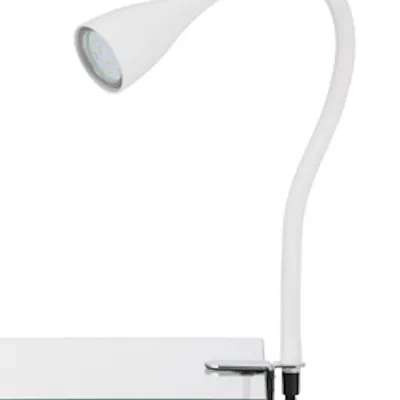 Zdjęcie produktu dla Lampa zaciskowa LED 1xGU10 elastyczna 3W biała metal-plastik Briloner