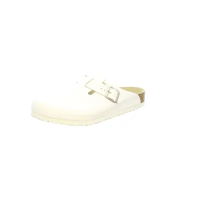 Produktbild von Birkenstock Clog Boston Weiß Glattleder Normal Uni