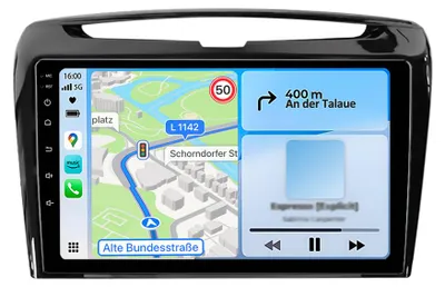 Produktbild von 9 Zoll 4+64GB Android Autoradio für Lancia Ypsilon 2012-2020 CarPlay Android Auto 4G WiFi GPS Navi 8Kern RDS DSP DAB+