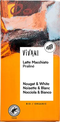 Zdjęcie produktu dla Vivani 285963, Czekolada mleczna, 100 g, 2425 kJ, 583 kcal, 40,6 g, 45,9 g