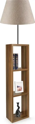 Produktbild von Opviq, AYD-1769, Stehlampen, Nussbaum, Metall, 15 x 90 x 140 cm