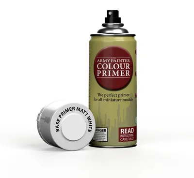 Obrázek produktu pro Primer na barvy The Army Painter - Matná bílá sprej 400 ml