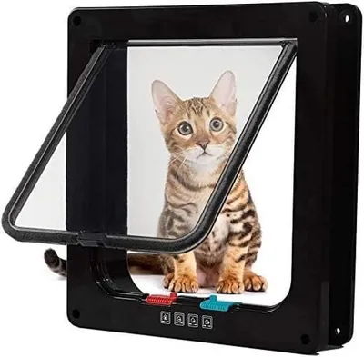 Image de XL chatière avec serrure à 4 voies pour portes intérieures et extérieures