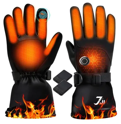 Produktbild von Wiederaufladbare beheizte Handschuhe mit 3 Temperaturmodi
