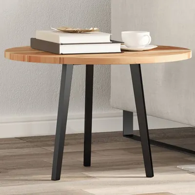 Produktbild von Möbel Tischplatte Rund Ø60x2 cm Massivholz Akazie - Tischplatten &51952