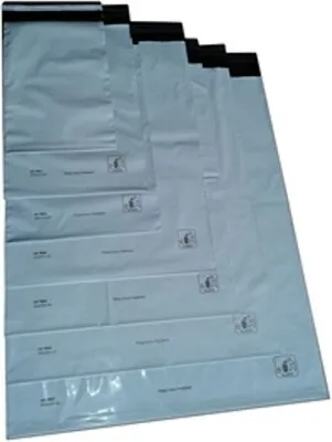 Produktbild von 100 x Versandtüte, Versandtasche, Versandbeutel selbstklebend, Plastik 400 x 500 x 50 mm