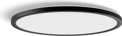 Produktbild von Philips Hue White ambience Tento rundes WA LED-Deckenpanel 42,1 cm schwarz, Bluetooth/Zigbee, Schwarz, 2200 K, 6500 K, 23 W, 25000 h