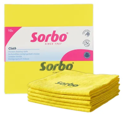 Productafbeelding van Sorbo Sorbonettes – Multifunctionele en absorberende reinigingsdoekjes, zacht en