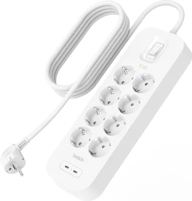 Image de Belkin multiprise 8x, 30W 2m de câble