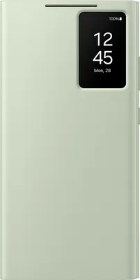 Image de Étui portefeuille Samsung Smart View Galaxy S24 Ultra, vert clair