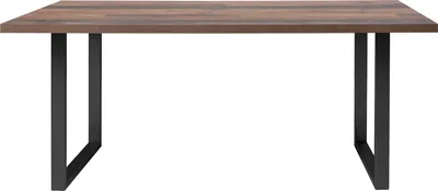 Produktbild von möbelando Esszimmertisch Holztisch Tisch Esstisch Küchentisch Speisetisch Talbert III Old Wood Vintage/Schwarz