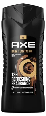 Obrázek produktu pro Axe, Dark Temptation, Sprchový gel, 400 ml (VÝROBEK Z NĚMECKA)