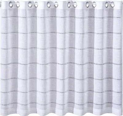 Immagine prodotto di Tenda a disco Gerster con occhielli 75 cm x 140 cm, bianca
