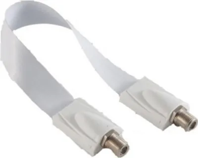 Produktbild von S/CONN maximum connectivity SAT Fensterdurchführung, weiß, extra dünn (86377)