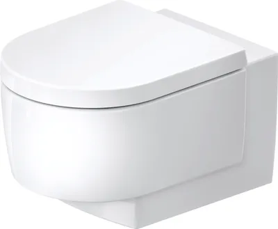 Immagine prodotto di WC suspendu Balcoon Duravit, chasse d'eau basse, sans rebord, fixation cachée, 4,5 litres, sortie horizontale, 290609AA00, 290609AA00