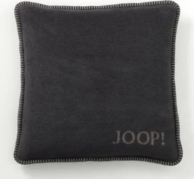 Produktbild von JOOP! UNI-DOUBLEFACE  Kissen 50x50 cm, Anthrazit-Taupe