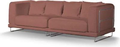 Produktbild von Dekoria Bezug für Tylösand 3-Sitzer Sofa nicht ausklappbar, cognac braun, Bezug für Tylösand 3-Sitzer