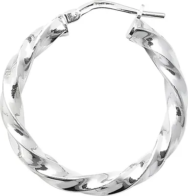 Image de Boucles d'Oreilles Femme Argent fin 925 - 20mm; TRS17698MM20