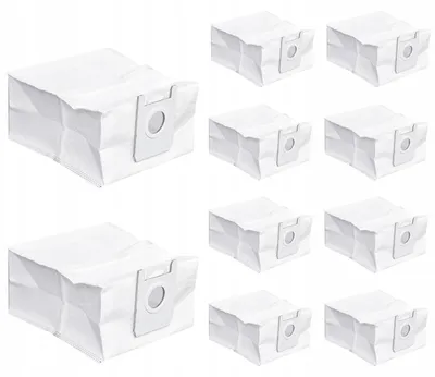 Immagine prodotto di Sacchetti per aspirapolvere - 10 pezzi - per Roidmi Eve Plus - Sacchetti per aspirapolvere