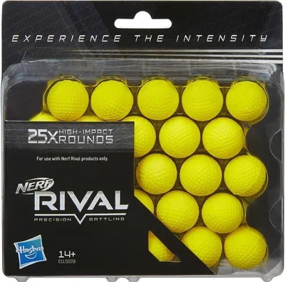 Obrázok produktu pre Náhradné náboje Nerf Rival – 25 kusov