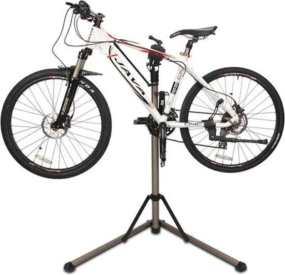 Produktbild von Famanu Montageständer Faltbar - Für Rennrad und Mountainbike - Professioneller Reparaturstand