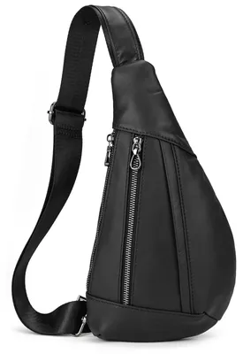 Immagine prodotto di Solidchoice - Borsa a tracolla in vera pelle da uomo