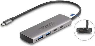 Immagine prodotto di DELOCK USB 10 Gbps 2 Port USB Typ-A + 2 Port