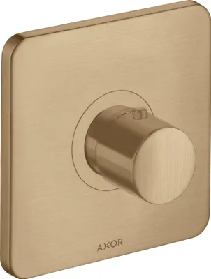 Produktbild von hansgrohe Fertigset Axor Citterio M UP-Thermostat, brushed bronze