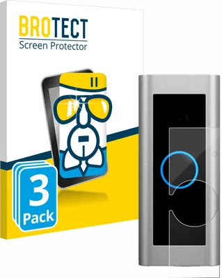 Produktbild von 3x BROTECT Schutzglas für Ring Video Doorbell Pro 2 Schutzfolie Panzer Folie Glas Display Schutz klar