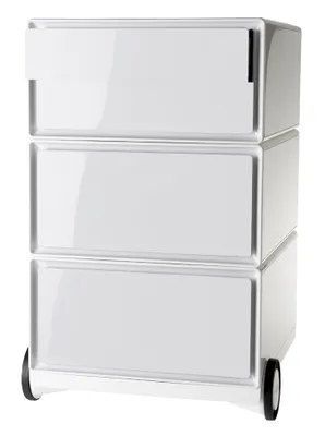 Produktbild von PAPERFLOW Rollcontainer easyBox 4 Schübe weiß / weiß