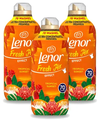 Produktbild von 3 x Lenor Weichspüler Tropical Sunset - 980 ml - Vorteilspackung - 3 Stücke