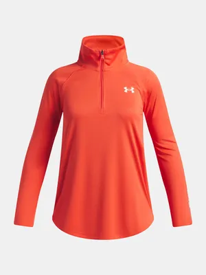 Produktbild von Under Armour UA Tech Wordmark HZ Sweatshirt für Mädchen YXS