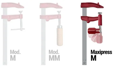 Zdjęcie produktu dla Zacisk śrubowy PIHER Maxipress M 15 cm z siłą mocowania do 400 kg