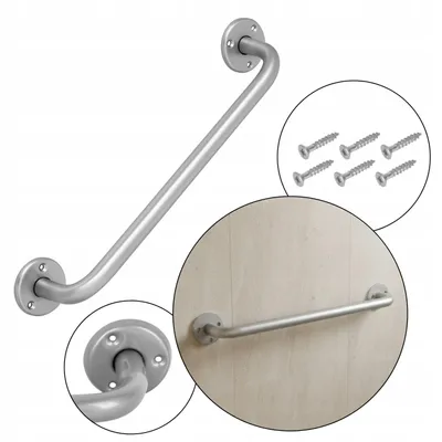 Produktbild von ADGO Stangengriff Türgriff 600 mm Silber Porthandgriff