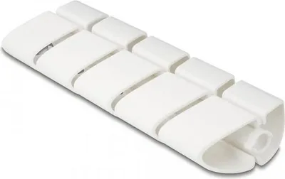Produktbild von DELOCK Kabelkanal Befestigungselement 75x45mm 5 Stück weiß