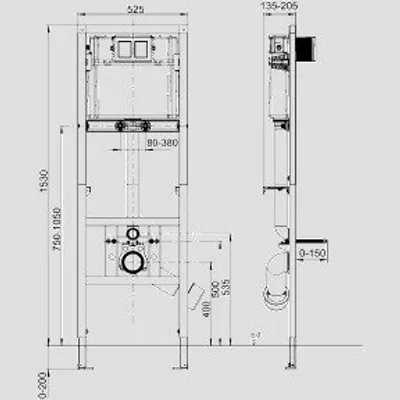 Produktbild von SANIT 90.659.00..0000 Fäkalausguss-Element für Ausguss
