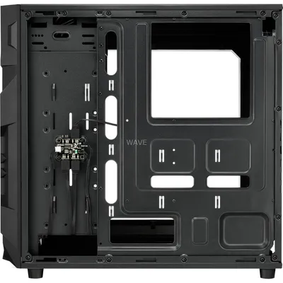 Productafbeelding van Sharkoon 4044951026869 Sharkoon Gehäuse VG7-W RGB ATX 1xAcryl schwarz